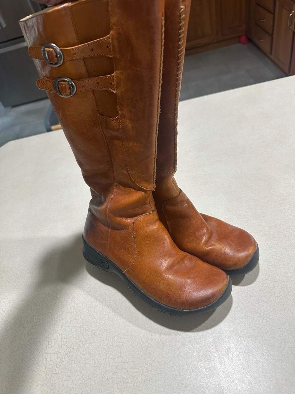 KEEN Bern Baby Bern Tall Leather Riding Boots